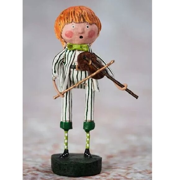 Lori Mitchell "Frances the Fiddler" St. Patrick's Day Collectible Figure - Picture 1 of 4
